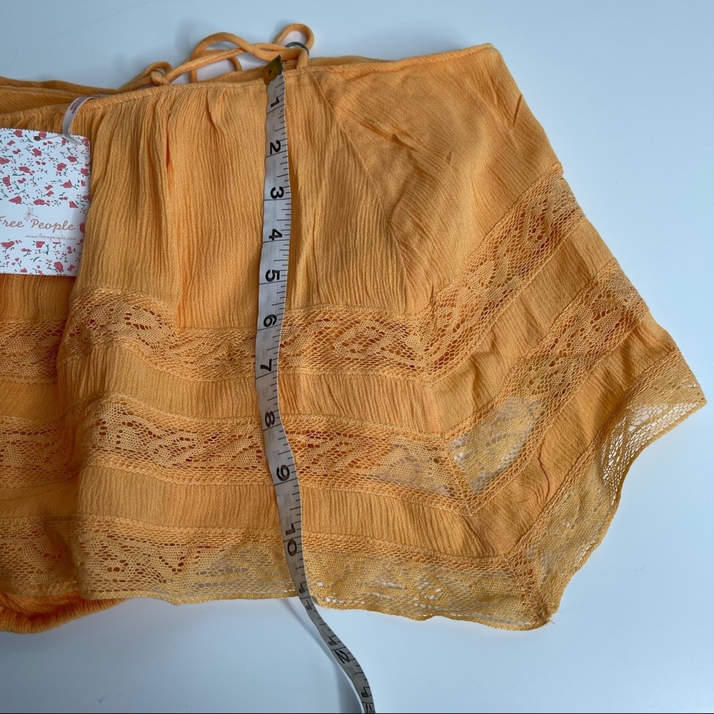 Free People Home Again Cami Crop Orange - Picture 5 of 8
